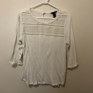 Women’s White Blouse